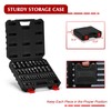 EMENTOL 38PCS 1/4" 3/8" 1/2" Drive Allen Hex Bit Socket