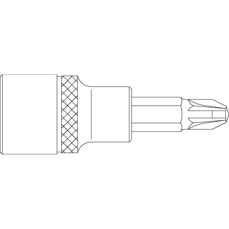 Sonic 8224802 PZ 2 Bit Socket, 3/8
