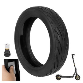 1PCS 60/65-6.9 Tubeless Tire with Valve with Built-in Live Glue Repairable for Segway Ninebot Max G2 Scooters 10 inch Self Repairing Non-Slip Tire