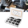 150Pcs Nylon Spacers Assortment Round Plastic for Screws Hardware Standoff