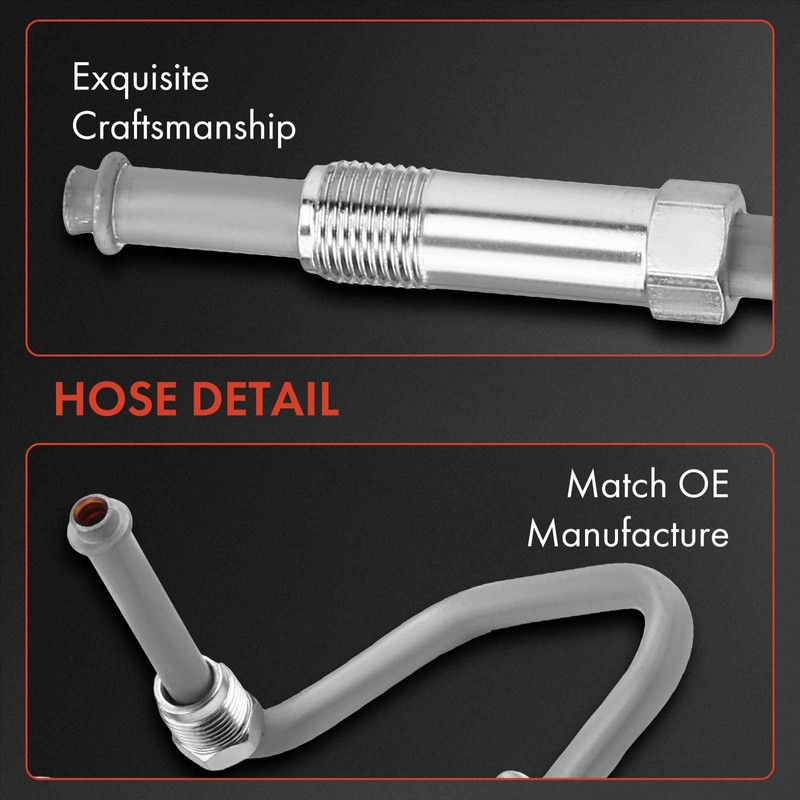 A-Premium Power Steering Pressure Line Hose Assembly Compatible with Ram