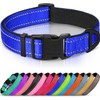 Joytale Reflective Dog Collar, Soft Neoprene Padded, Metal D-Ring, Nylon