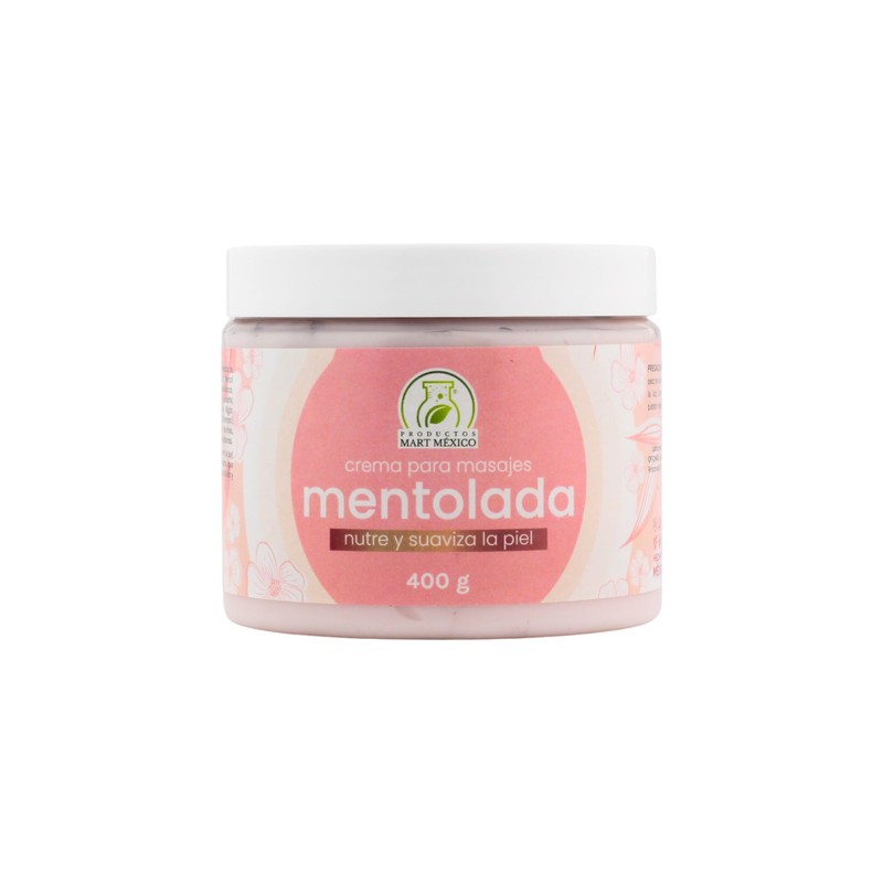 Crema Mentolada Reductiva Rosa Tonifica 400 Gr Productos Mart Mexico