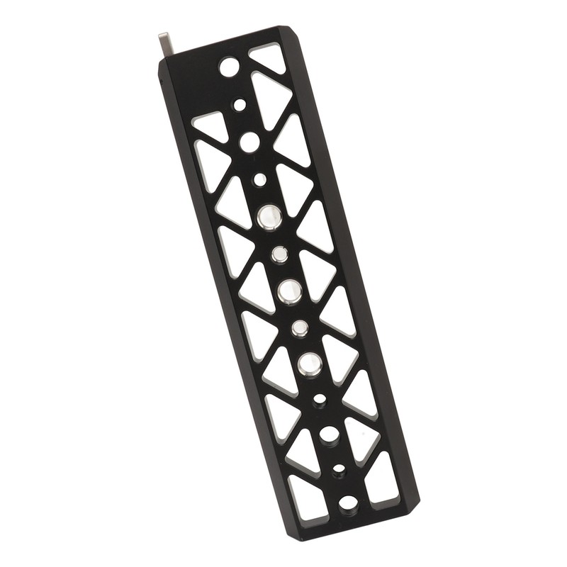 Dovetail Plate for Arca 8in 1/4 3/8 Threaded Holes Aluminum