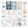 60 Mini Inspirational Christian Greeting Cards of Encouragemen, with Assorted