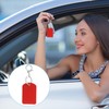 [PATIKIL] Leather Key Chain PU Leather Key Holder with Key