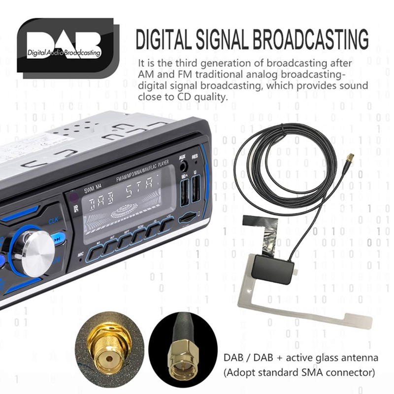 1 Din Car Radio Bluetooth Stereo Car Multimedia MP3 Player