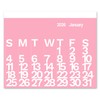 The Wall Calendar Year 2026 Color- Giant Wall Calendar 48"