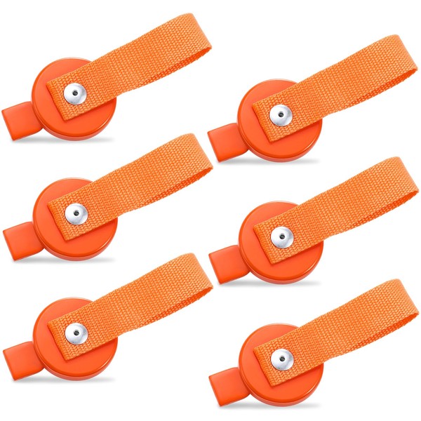 Relaxweex 6 Pcs Surge Brake Lockout Key Magnetic Orange Boat