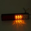 2 Pcs 30 LED Taillights Truck Rear Tail Light Brake