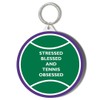 Gift Insanity TENNIS BALL - STRESSED BLESSED AND TENNIS OBSESSED
