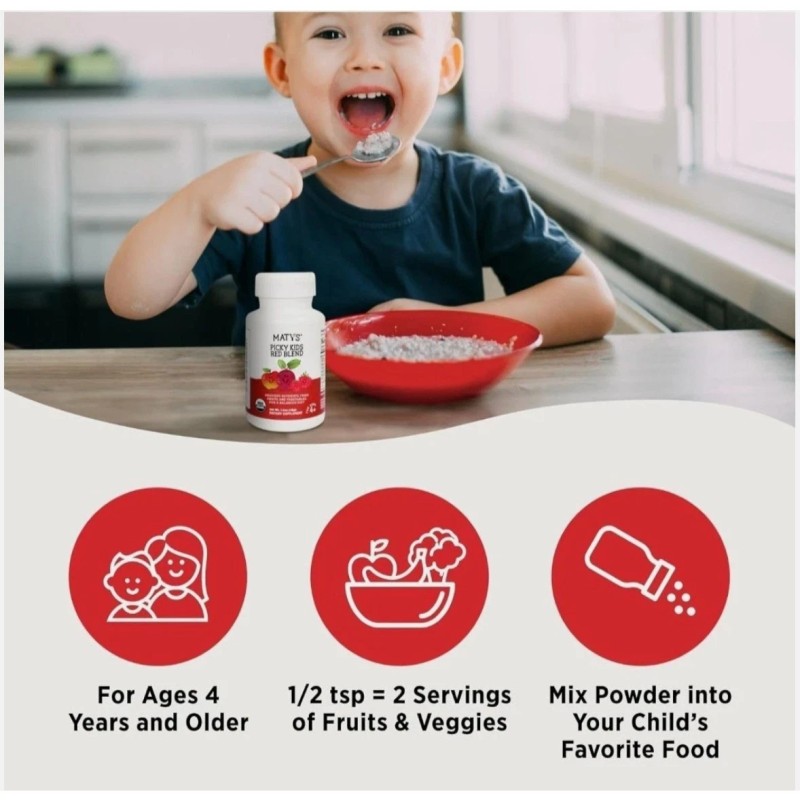 Matys 2 - MATYS Organic Picky Kids Red Fruit Vegetable