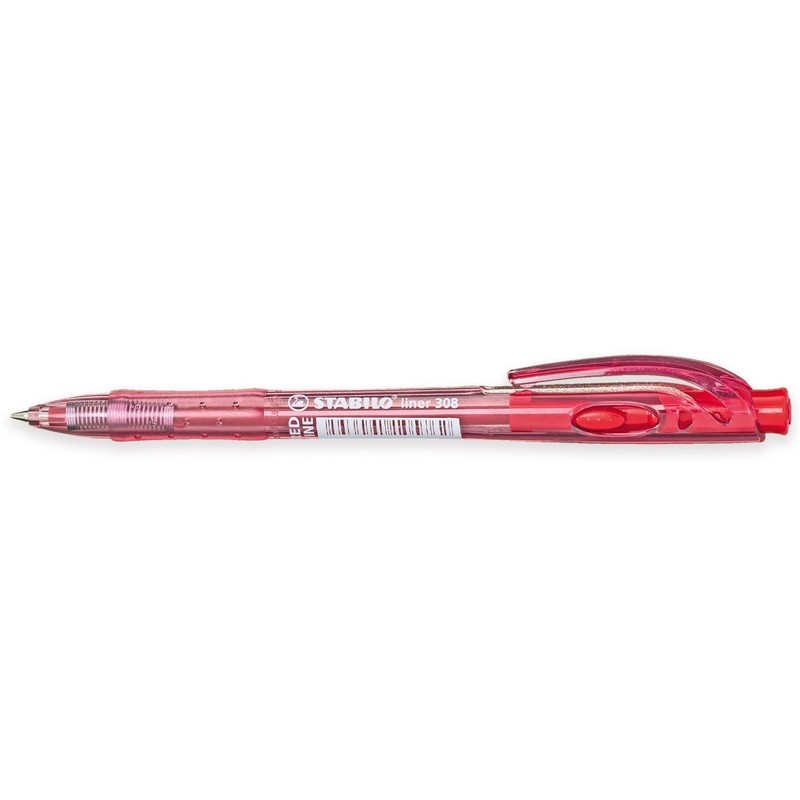 STABILO liner - Retractable Ballpoint Pen - Fine - Pack
