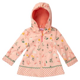 Stephen Joseph unisex child Stephen Joseph Raincoat, Strawberry Field, 3T US