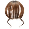 Priscilla TFX-106-GTDM Fluffy Hand Planted Whorl Bangs Wig, Nuance Curl