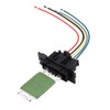Motorcycle Blower Motor Resistor, Heating Motor Blower Resistor with Wiring