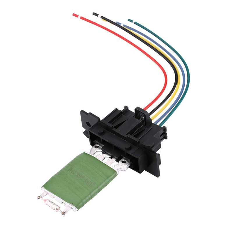 Motorcycle Blower Motor Resistor, Heating Motor Blower Resistor with Wiring