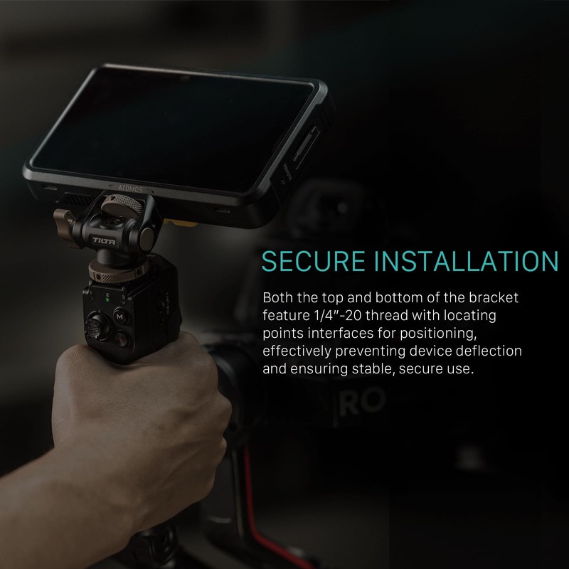 Tilta TA-AMB4-B Accessory Bracket 1/4″-20 with Fixing Pins for Cold