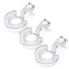 Bottle Hooks (Clear) Set of 3 Hanging Dispenser Bottles for