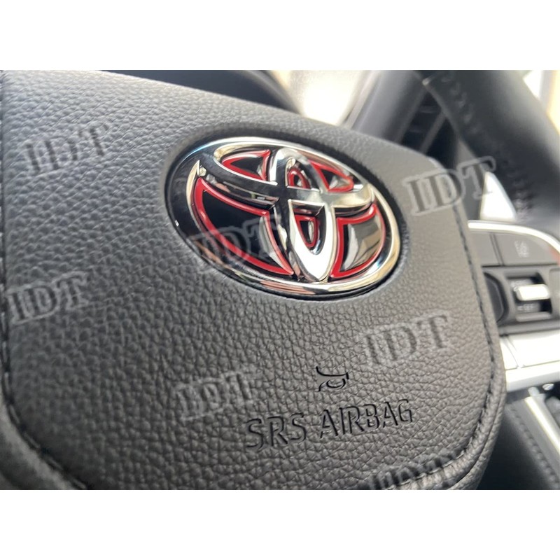 IDT New 300 Series Land Cruiser Steering Emblem Sheet Sticker