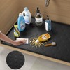 Under Sink Mat 34" x 22" Waterproof Kitchen Cabinet Mat,