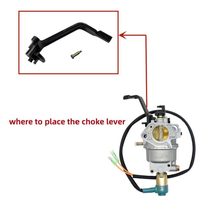 Choke Lever on Carburetor for Predator 6500/5500 8750/7000 9000/7250 Watts