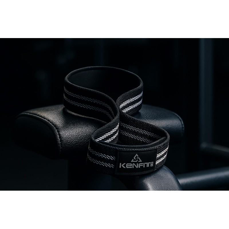 Figure 8 Lifting Straps Padded Wrist Support for Deadlifts weight