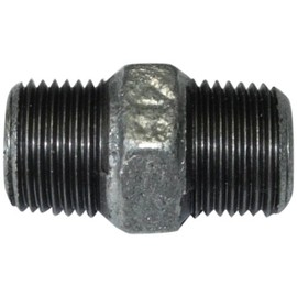 Yoshitetsu White Hex Nipple 1/2