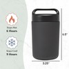 Goodful Stainless Steel Food Jar, Double Wall Vacuum Sealed Insulated