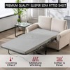 Sleeper Sofa Fitted Sheet Queen Size - 100% Egyptian Cotton