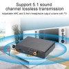 HDMI Audio Return Optical Coaxial Digital to Analog DAC Converter