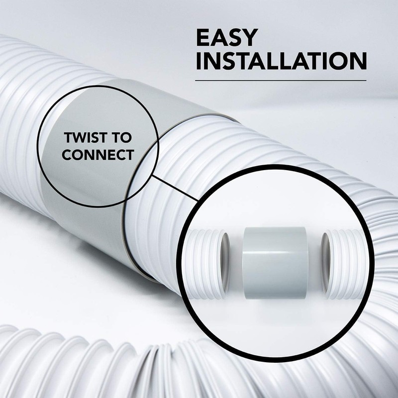 Air Conditioning Exhaust Hose Adapter, 150 mm Air Conditioning Hose