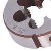 G5/8in Round Threading Die Alloy Steel Cylindrical Pipe Thread Repair