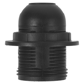 Gadpiparty E26 Light Socket, Threaded Lamp Socket Lamp Socket Replacement Parts with Lamp Shade Ring for Table Lamp Floor