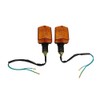 Lskioer Rear Turn Signal Indicator, 12V 8W Blinker Light Pair