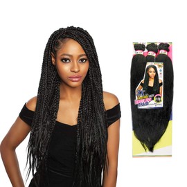 Mane Concept Braids A Fri-Naptural BRD308 3X I Define Easy Knotless Braid 52" (1-PACK, T1B/30)