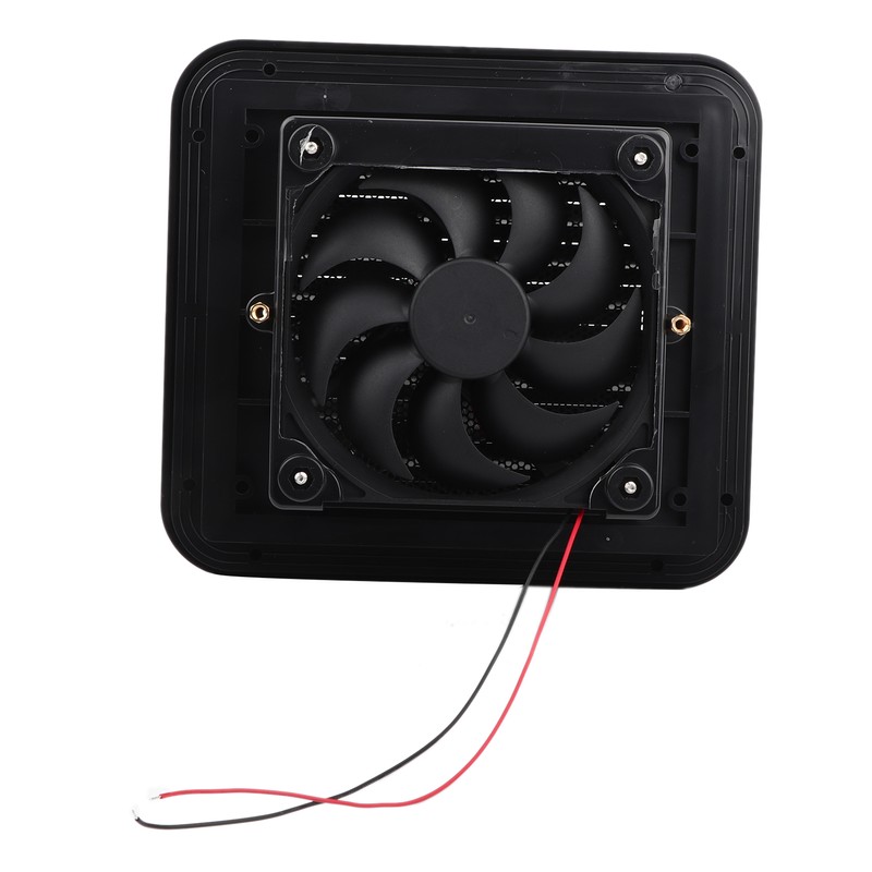 12V 4W Cooling Fan with Shutters Vent One‑Way Side Strong