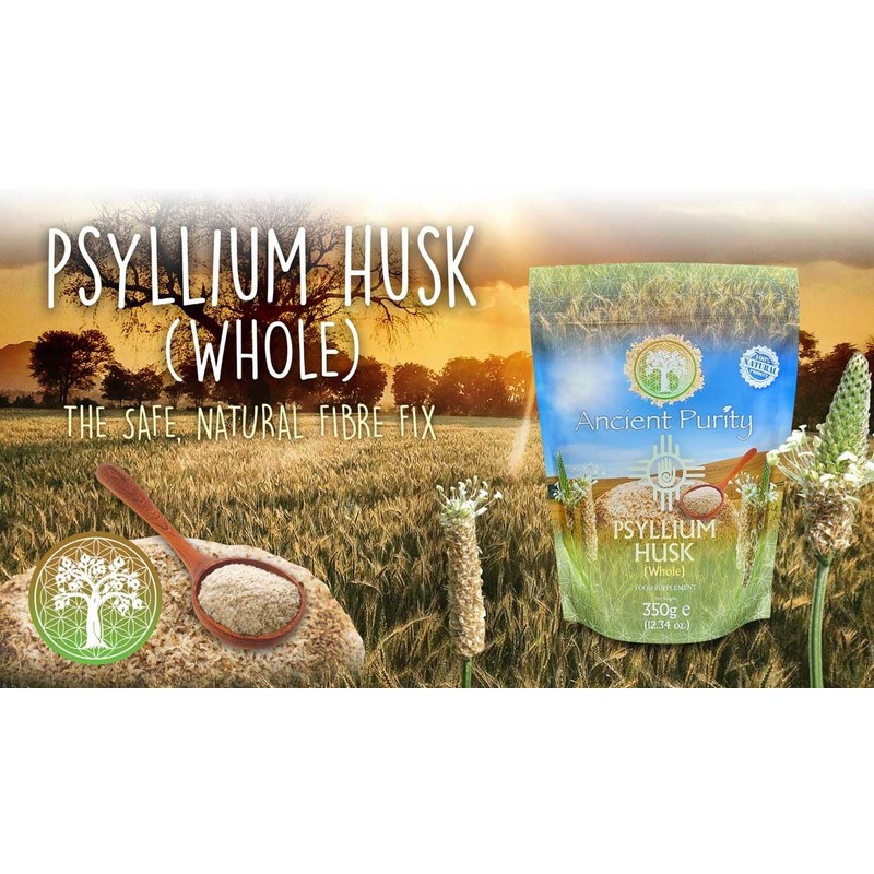 Ancient Purity Psyllium Husk Whole Powder 350g Ancient Purity