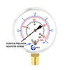 CARBO Instruments Diaphragm Low Pressure Capsule Gauge, 2-1/2" Dial, 3