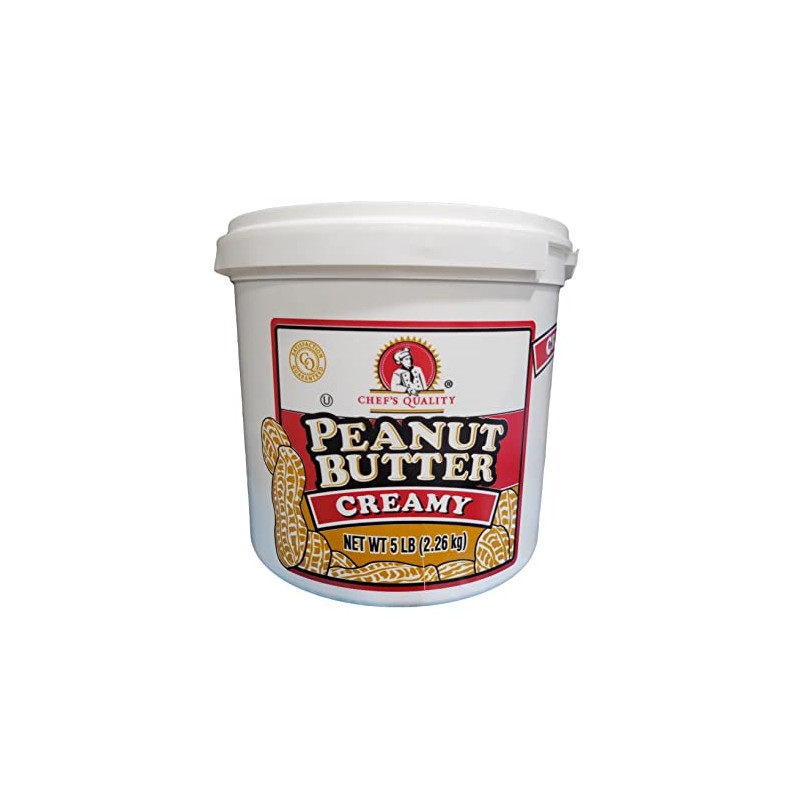 Chef's Quality - Creamy Peanut Butter - 5 lb tub