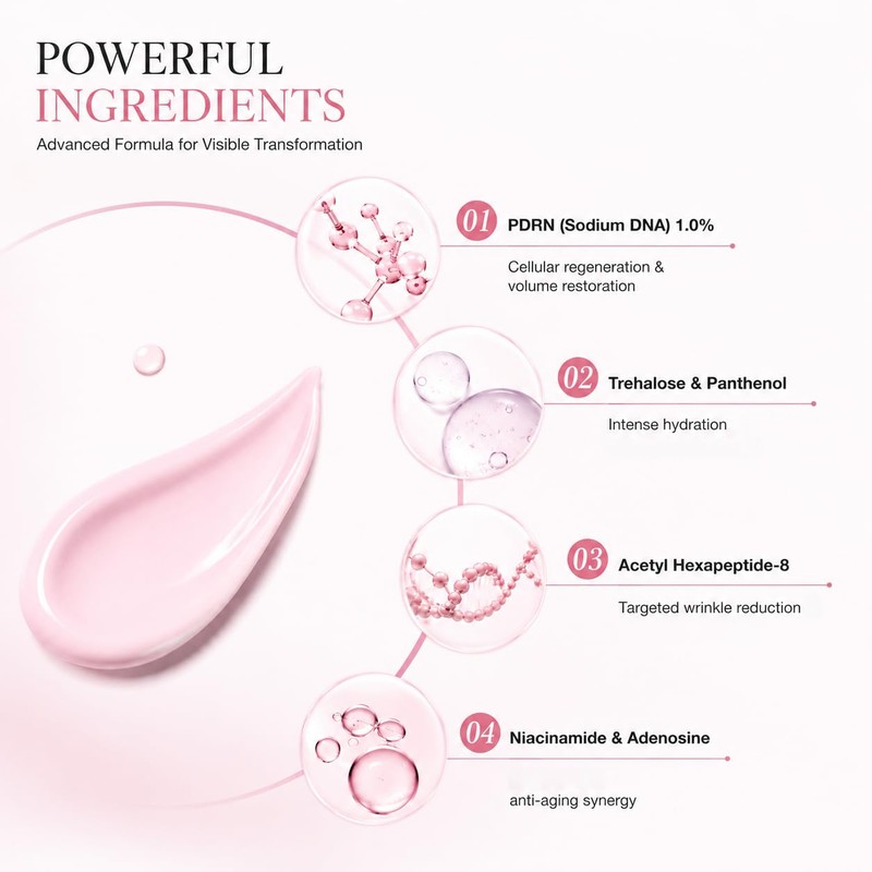 PDRN Volume Fill-It Booster Cream, Firming Face Care, 1.0 fl.