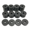 Hawkeng 4mm (M4) Medium Hard Rubber Spacers Standoff Washers (12