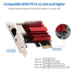 Fahgaer 2.5G PCIE to RJ45 Network Card RTL8125B Chip 100/1000Mbps