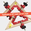 Positioning Angle, Preciva 45/90 Degree Positioning Angle Right Angle Clamps