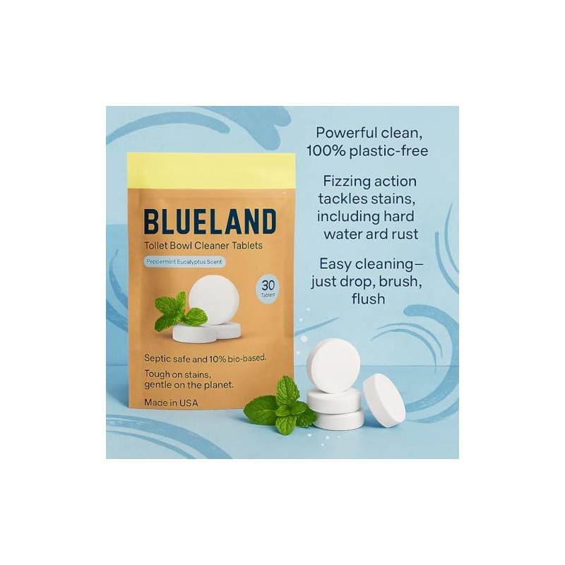 Blueland Pastillas Limpiadoras Inodoros Aroma Menta Eucalipto