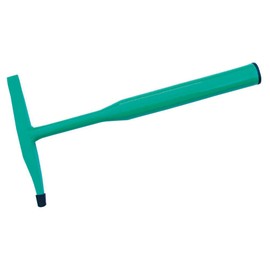 JAS Slag Hammer 2101 (Welder's Hammer Welding Pick Hammer), Metal, for Welding, Painted, for Removing Slag Scraps and Other Residues