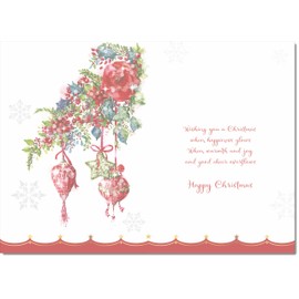 doodlecards Teacher Christmas Card Decorations Medium Size Christmas Card for Teacher with Plain Envelope