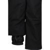 Quiksilver Boys' Ski Snow Bib Overalls, Insulated & Waterproof, Black