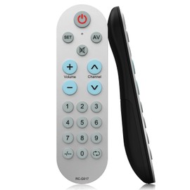 Learning Universal TV Remote Control, Big/Large Button Universal TV Remote for Seniors/Olders(Original Remote Required)