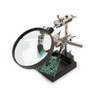Velleman Third Hand Magnifying Glass Perfect for Soldering, Crafting and